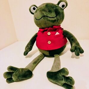 Green Frog Plush Toy